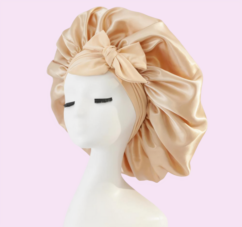 Buy One Get One Free Today | Luxurious Satin Sleep Cap for Frizz Control