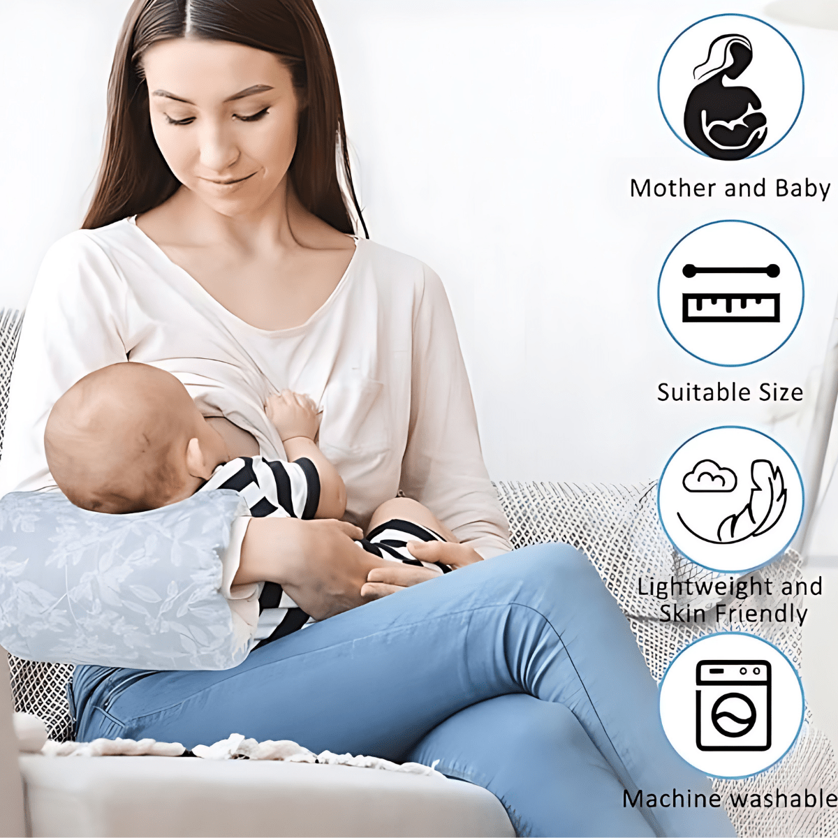 Buy One, Get One Free Today | Nursing Pillow Support for Babies