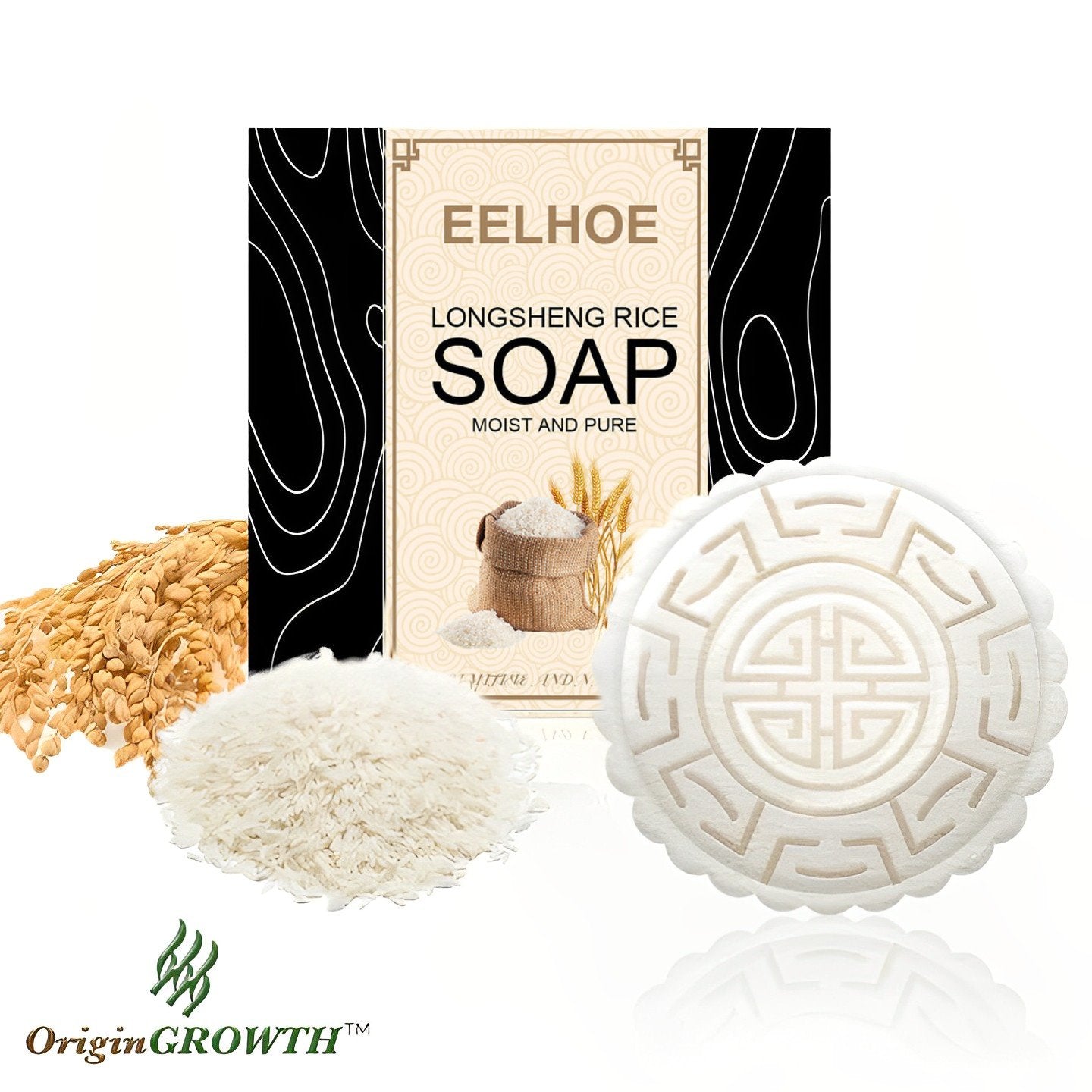 Buy One Get One Free Today | Anti-Hair Loss Rice Shampoo Bar