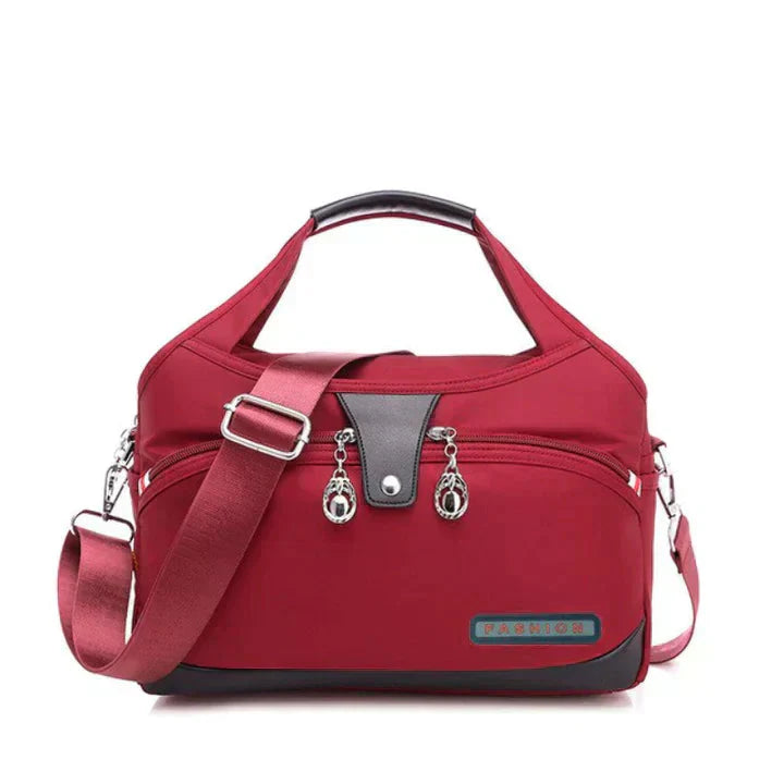 Women's Shoulder Bag in Oxford Style