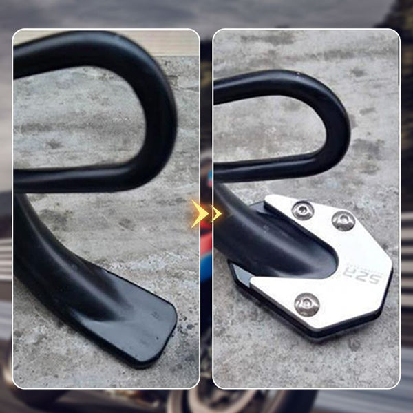 StableRide - Aluminum Kickstand Base for Motorcycles