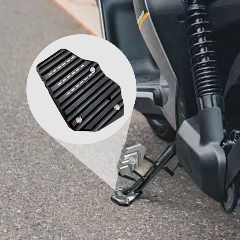 StableRide - Aluminum Kickstand Base for Motorcycles