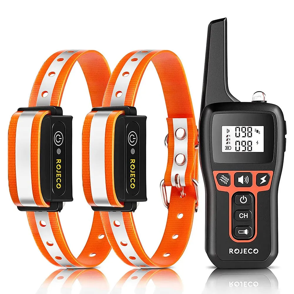 Long-Range Dog Training Collar with Waterproof Remote