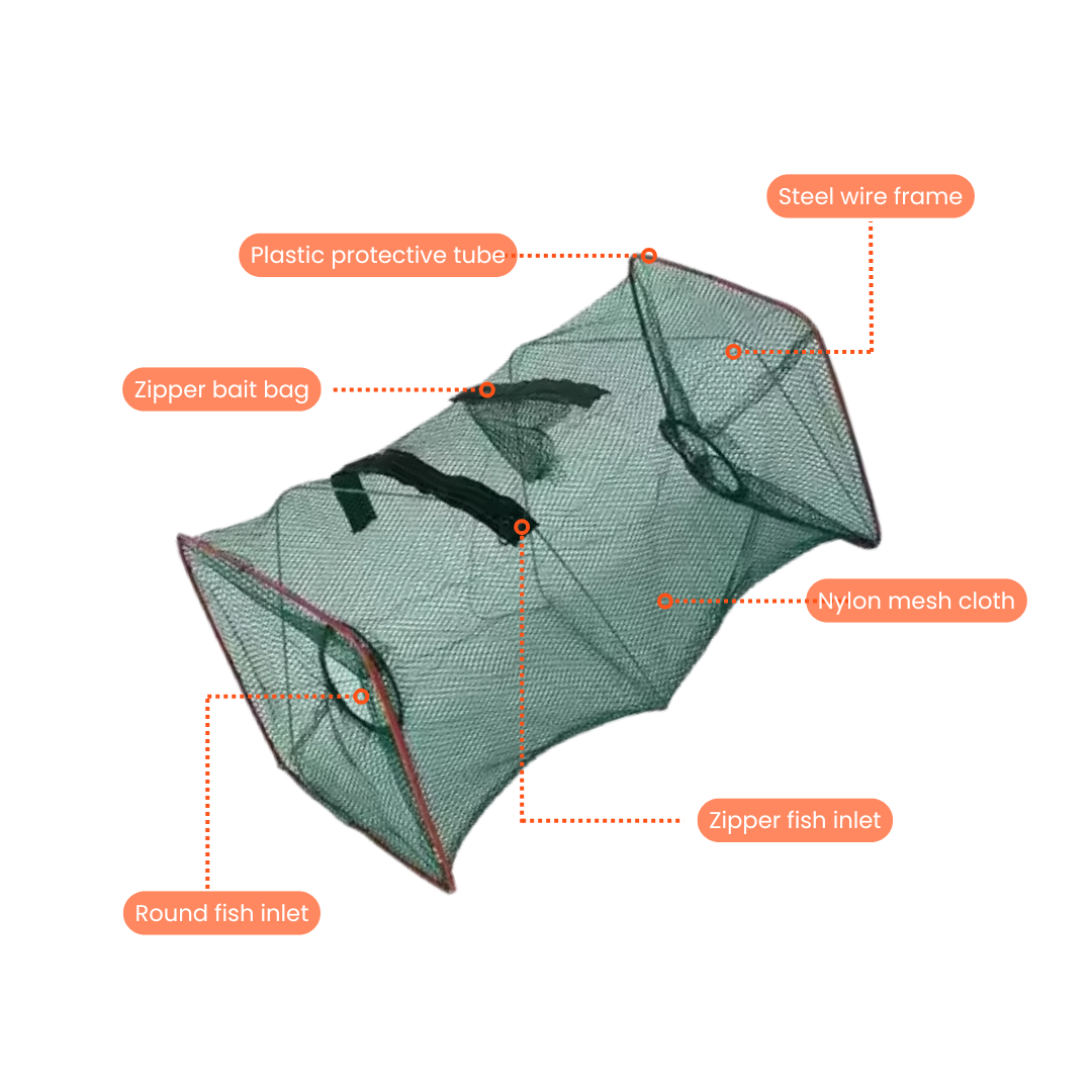 Compact and Sturdy Seafood Catcher – Perfect for Crabs & Lobsters