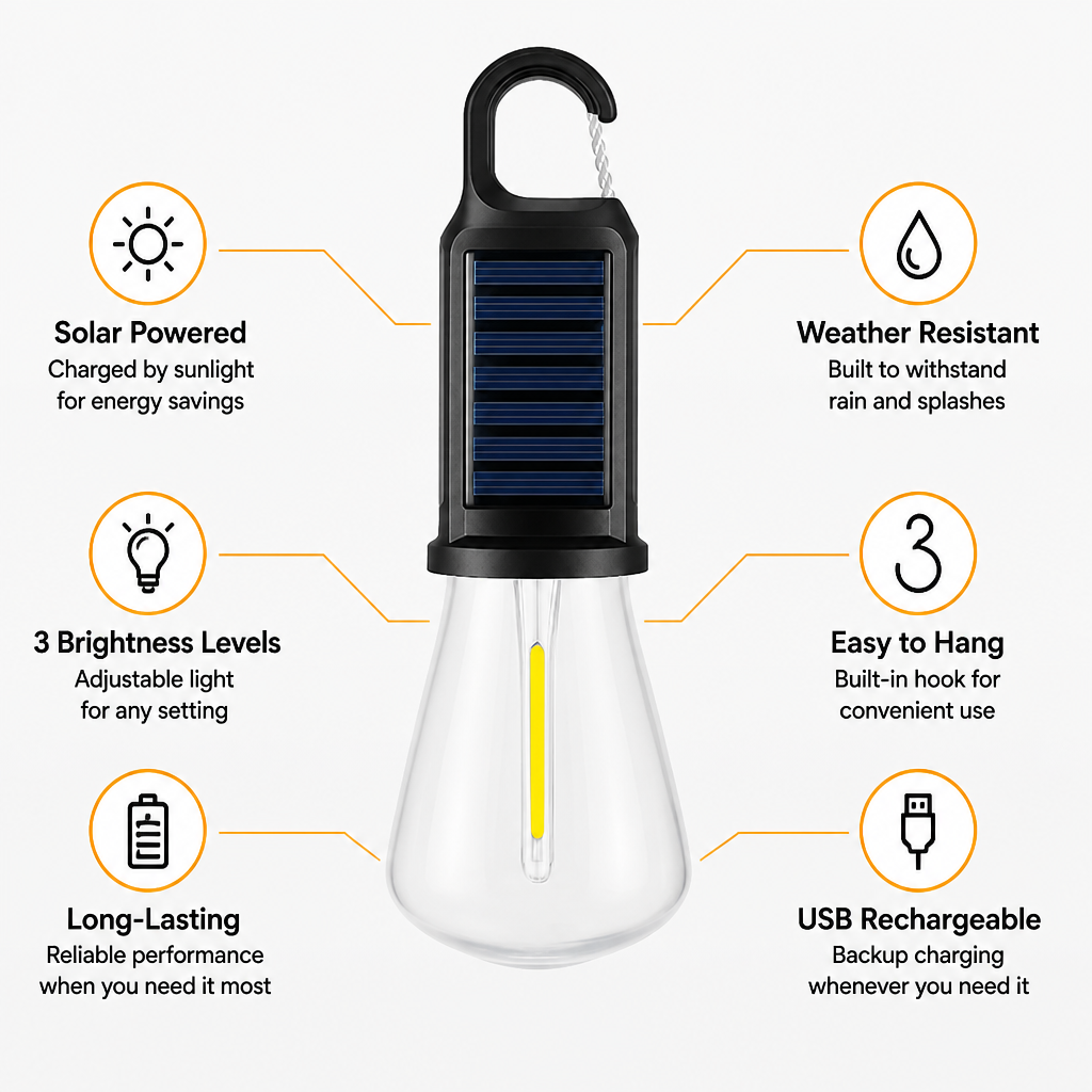 LumaRay™ — Brighten Every Moment with Effortless, All-Weather Solar Light