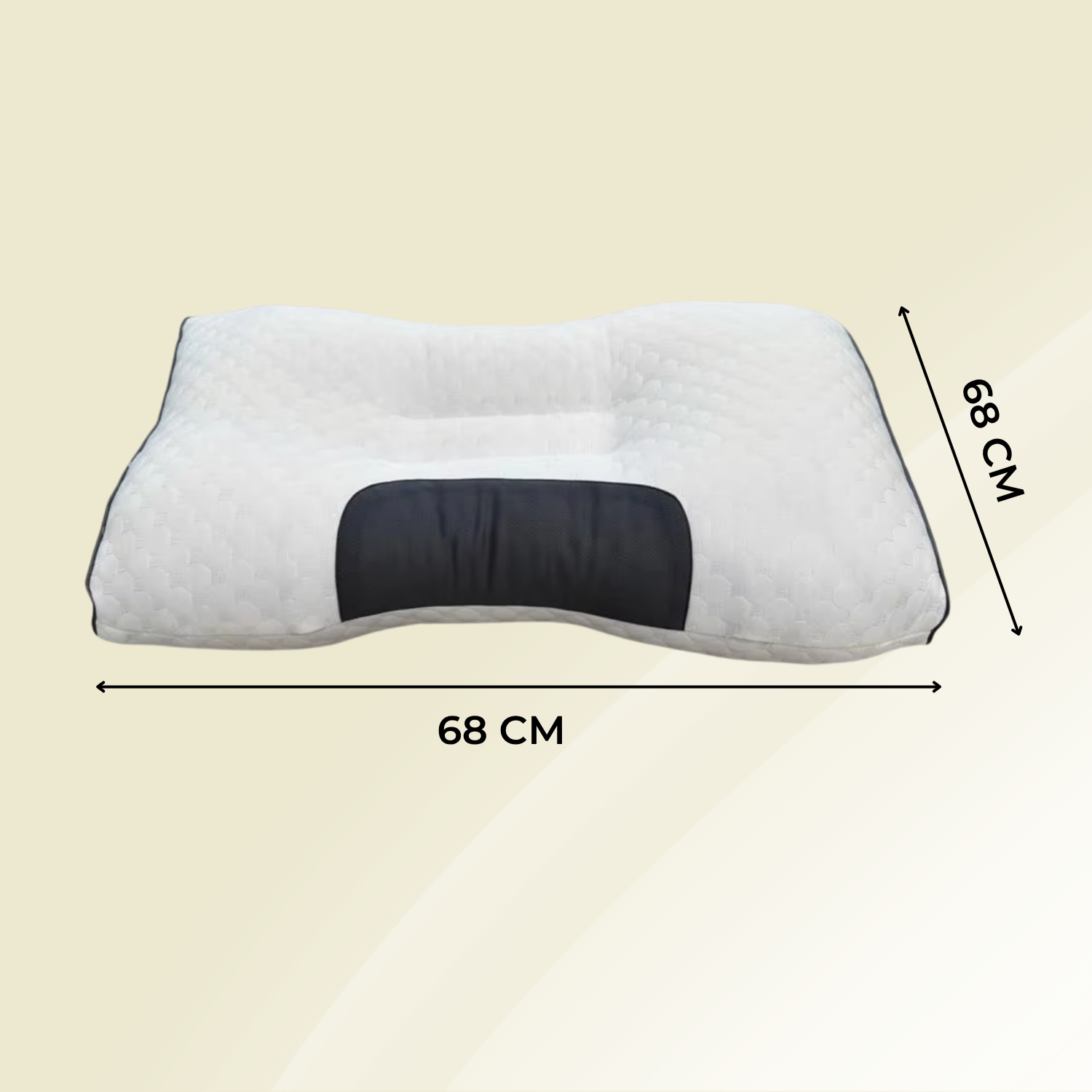 Supportive Neck Relief Pillow | Adaptive Memory Foam | Breathable Comfort