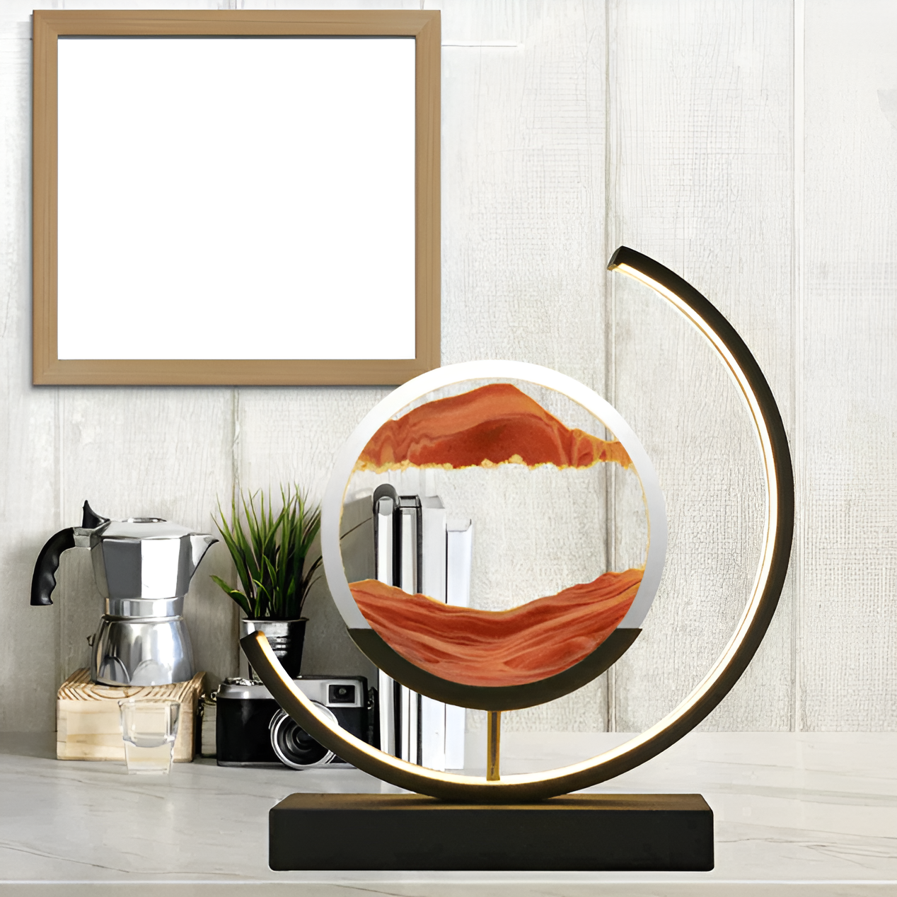 Sand Glow LED Lighted Sand Lamp