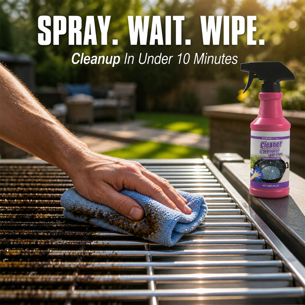 Flamestick™ — Remove Years of Stubborn Grease Without Scrubbing or Strong Fumes