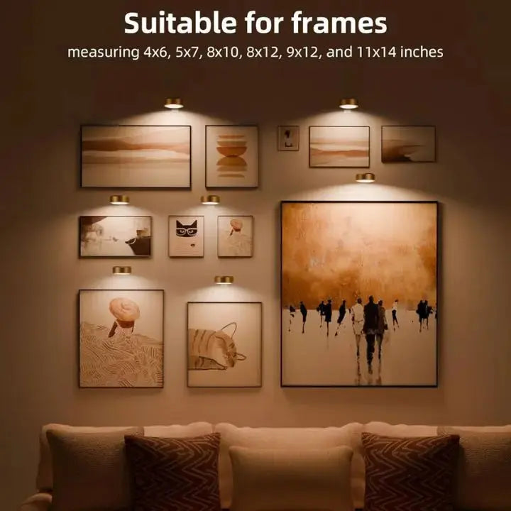 Buy One, Get One Free | Magnetic LED Picture Light – Effortless Shine for Your Art