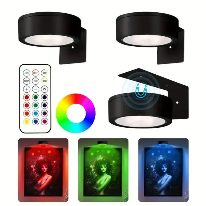 Buy One, Get One Free | Magnetic LED Picture Light – Effortless Shine for Your Art