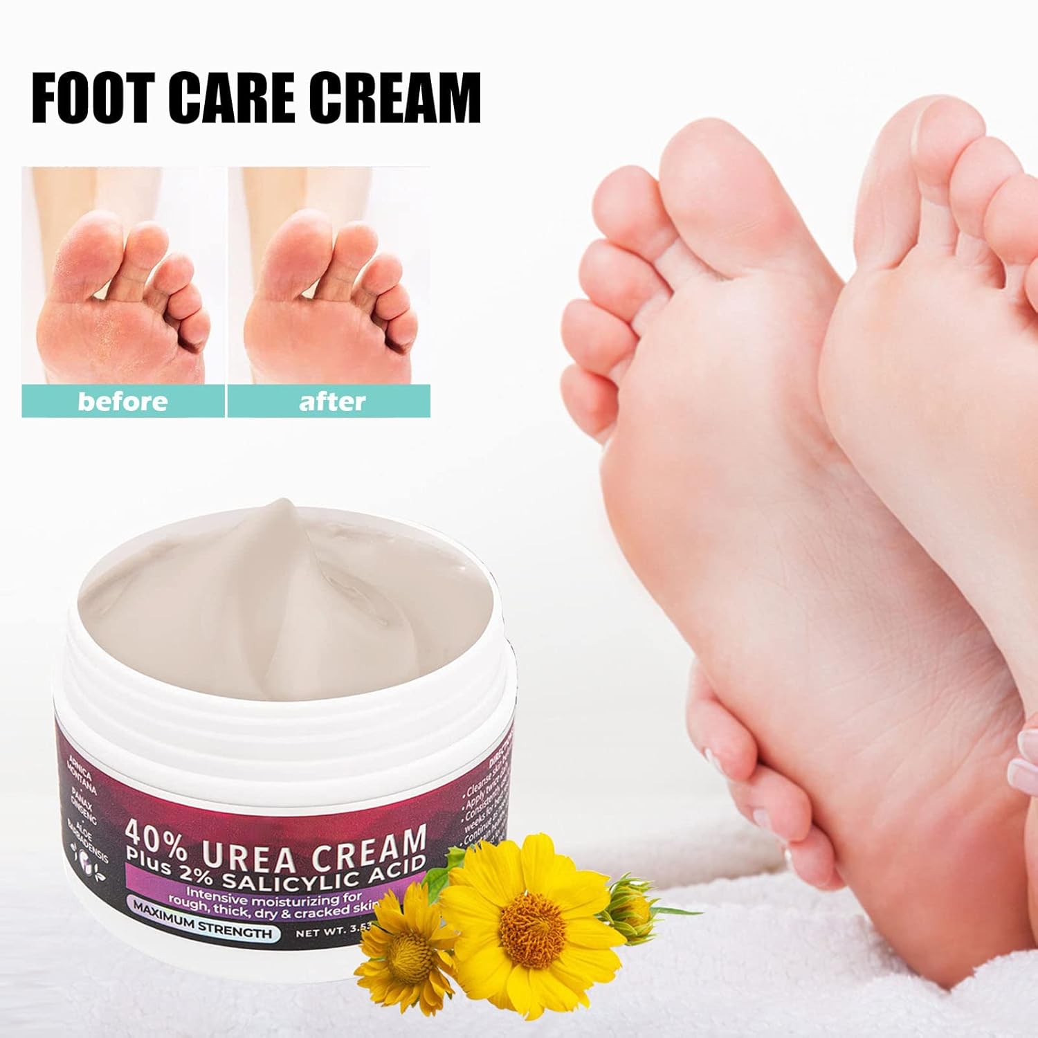 Buy One Get One Free | Foot Care Cream for Cracked Skin Relief