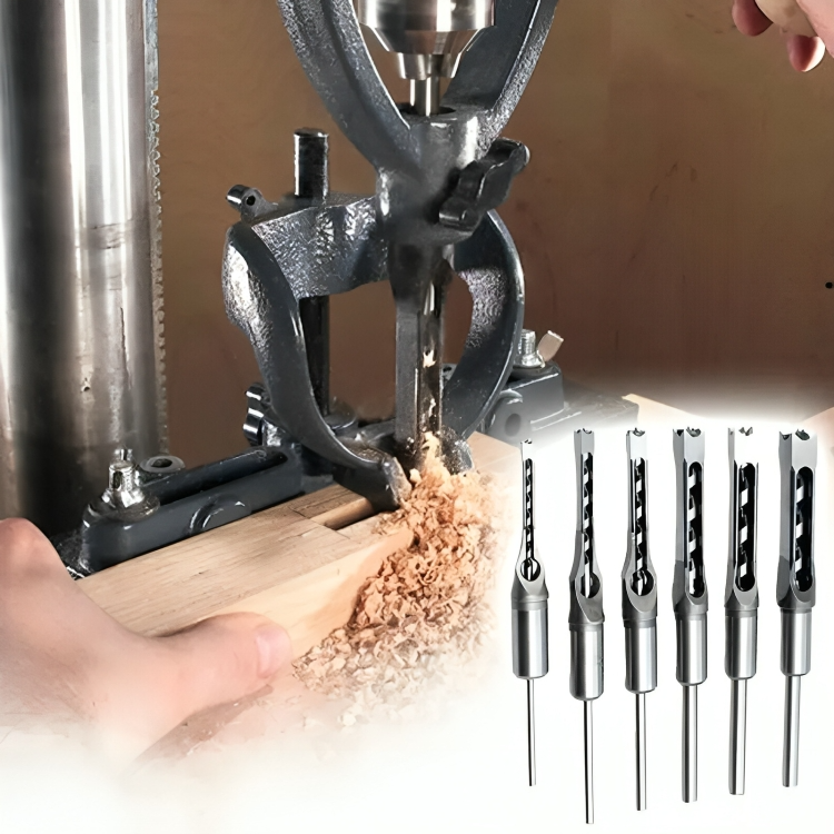 BladeCraft™ — Transform Your Woodwork with Flawless, Jaw-Dropping Square Holes Every Time