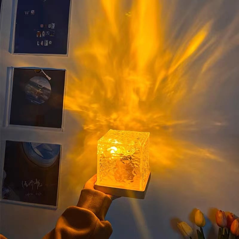 Glareva™ Prism Lamp — Transform Your Room Into a Cozy Sanctuary of Soothing Light