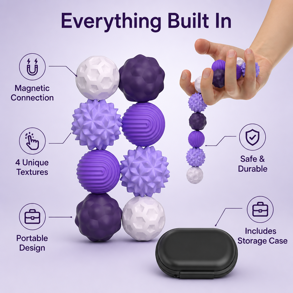 SereniStone™ — Snap Into Instant Calm and Laser Focus Anywhere