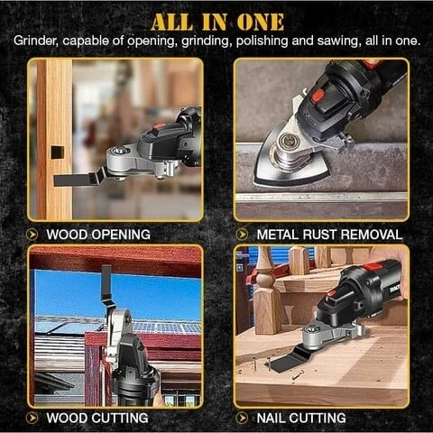 Multifunction Tool Adapter for M10/M14 Angle Grinder
