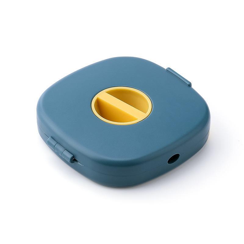 Compact Cable Reel with Built-in Phone Holder – 2-in-1 Design