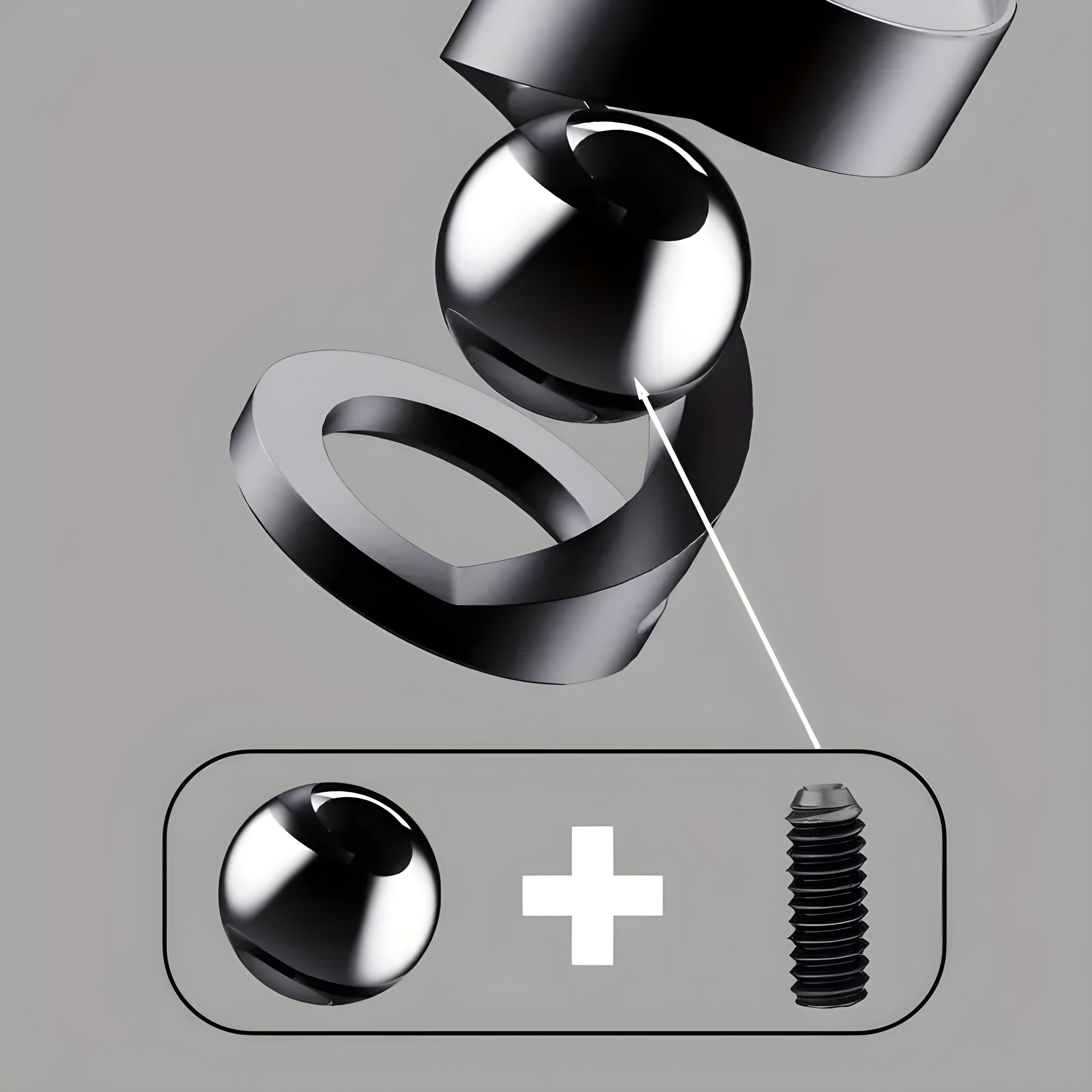 Stylish Floating Gyroscope - Stress Relief Desk Decoration