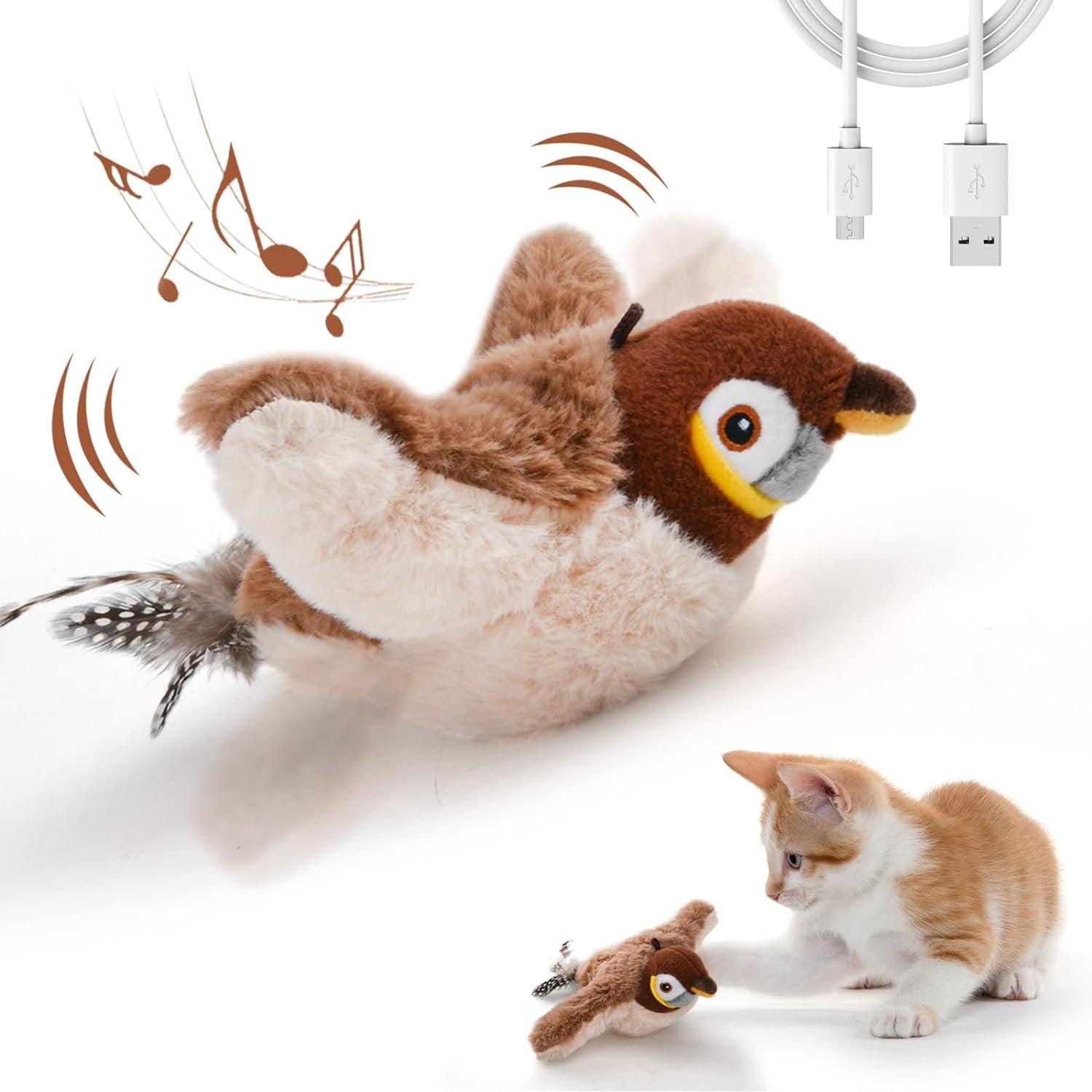FeatherFrenzy™ — Ignite Your Cat’s Wild Instincts for Non-Stop Thrilling Play