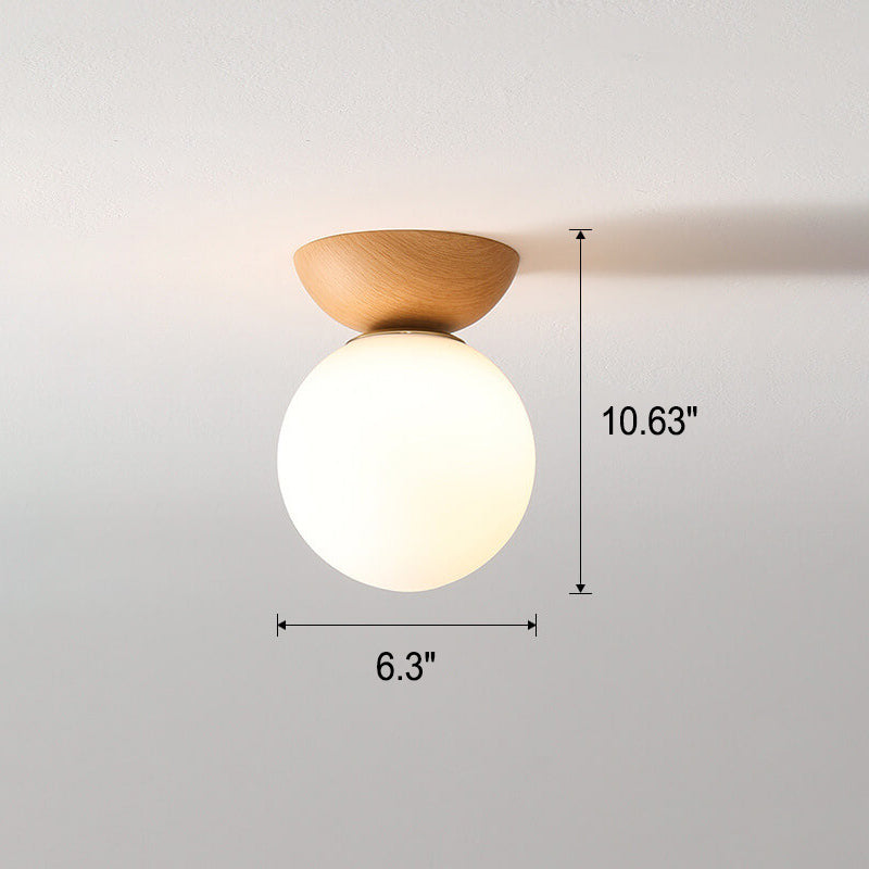 Glass Sphere Pendant Lamp