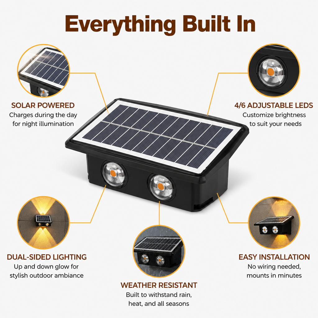 SolaraBeam™ — Wrap Your Garden in Effortless, Warm Solar Glow Every Night
