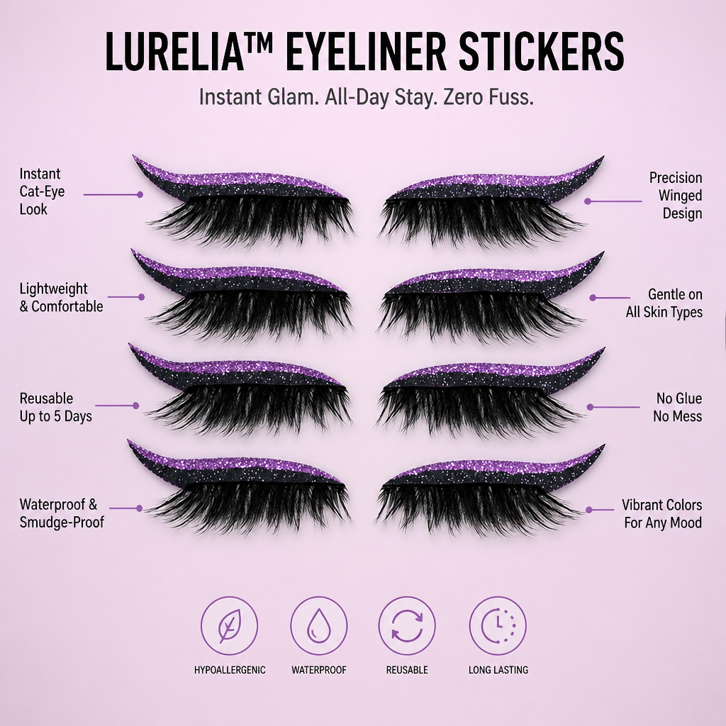 Lurelia™ — Unlock Effortless, All-Day Eye Confidence That Turns Heads