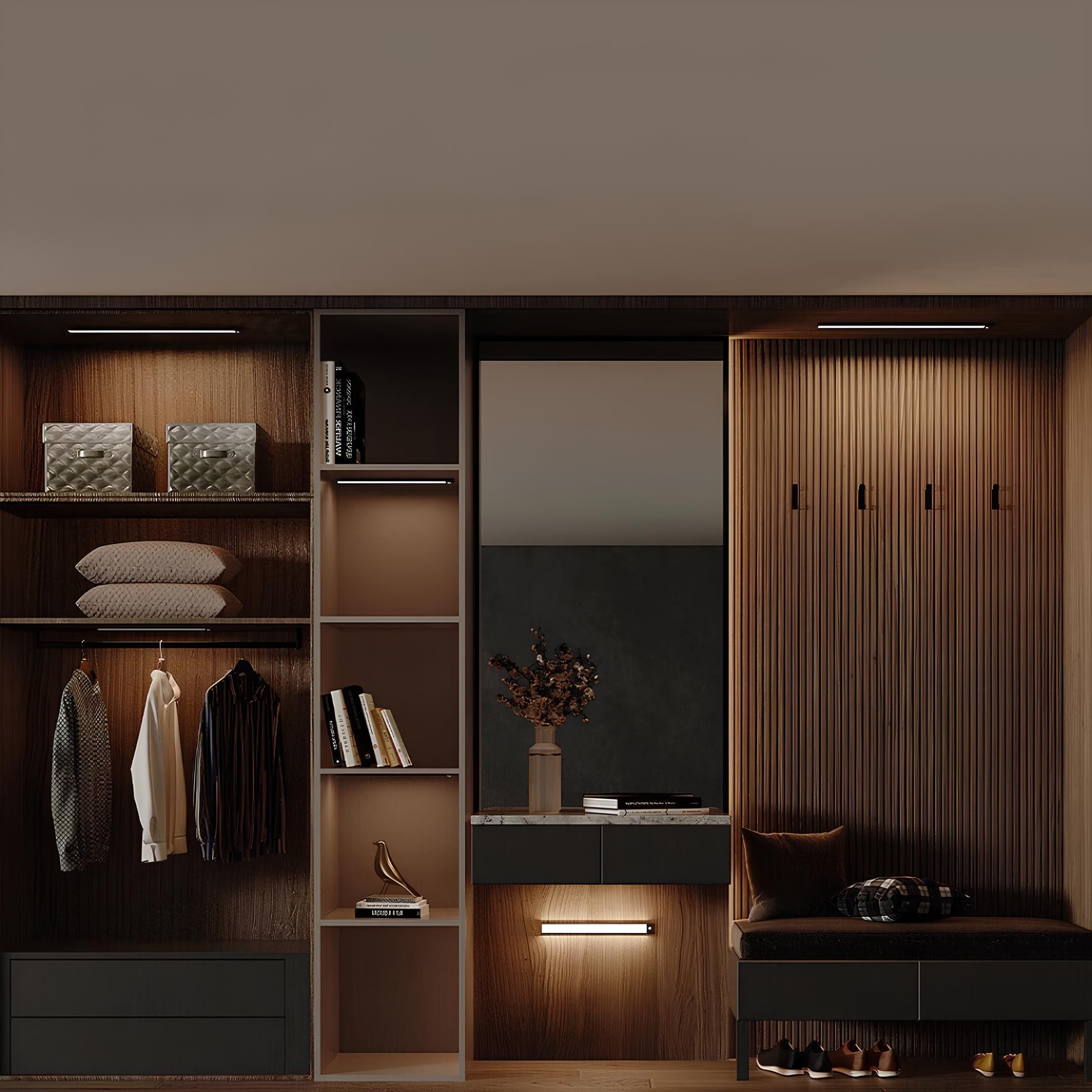 Wireless Rechargeable Motion-Activated LED Light for Home