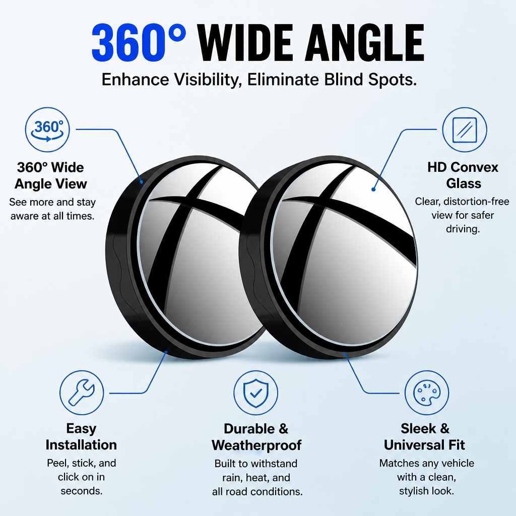 HorizonGuard™ — Crush Blind Spots and Drive with Rock-Solid Confidence