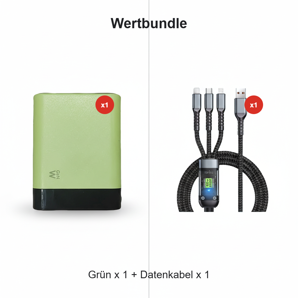 BoltStream™ 80W Retractable Charger — Unleash Lightning-Speed Power Without the Tangle