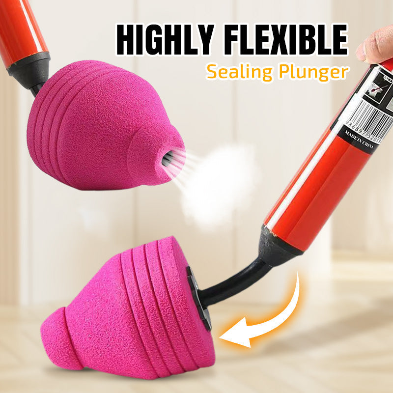 High-Pressure Drain Unclogger | No Chemicals | Flexible Nozzle | DrainForce