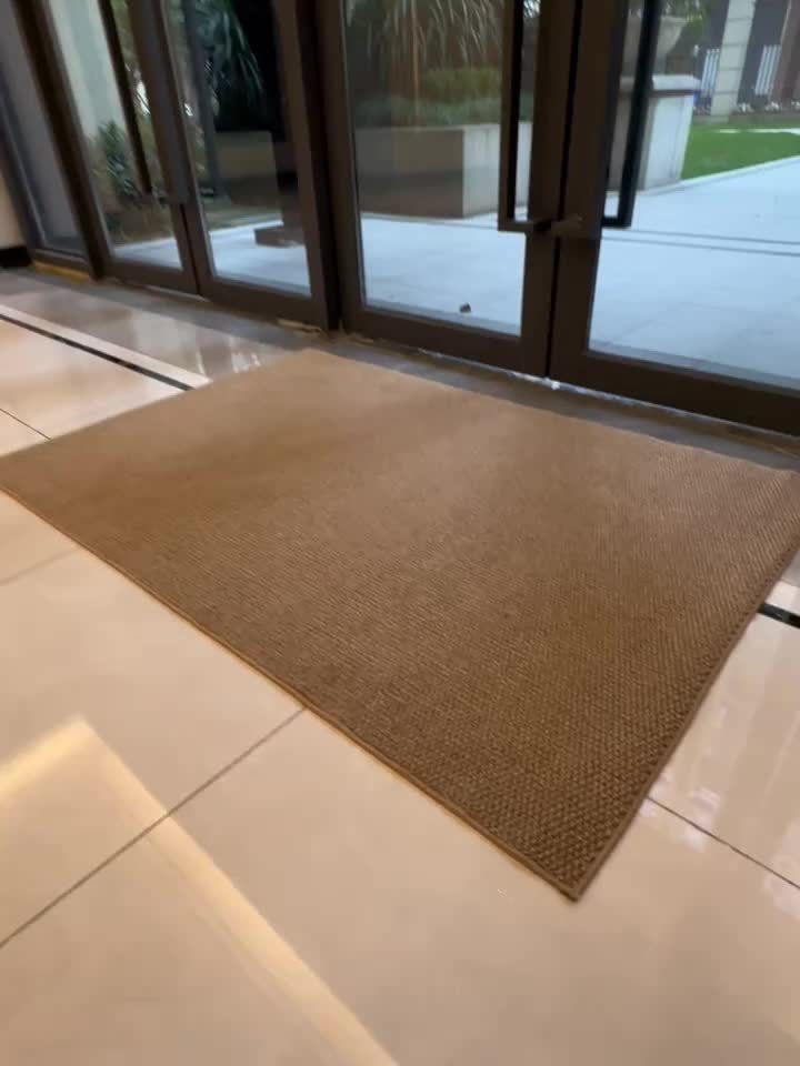 Cozy Welcome Mat with Pineapple Design and Non-Slip Base