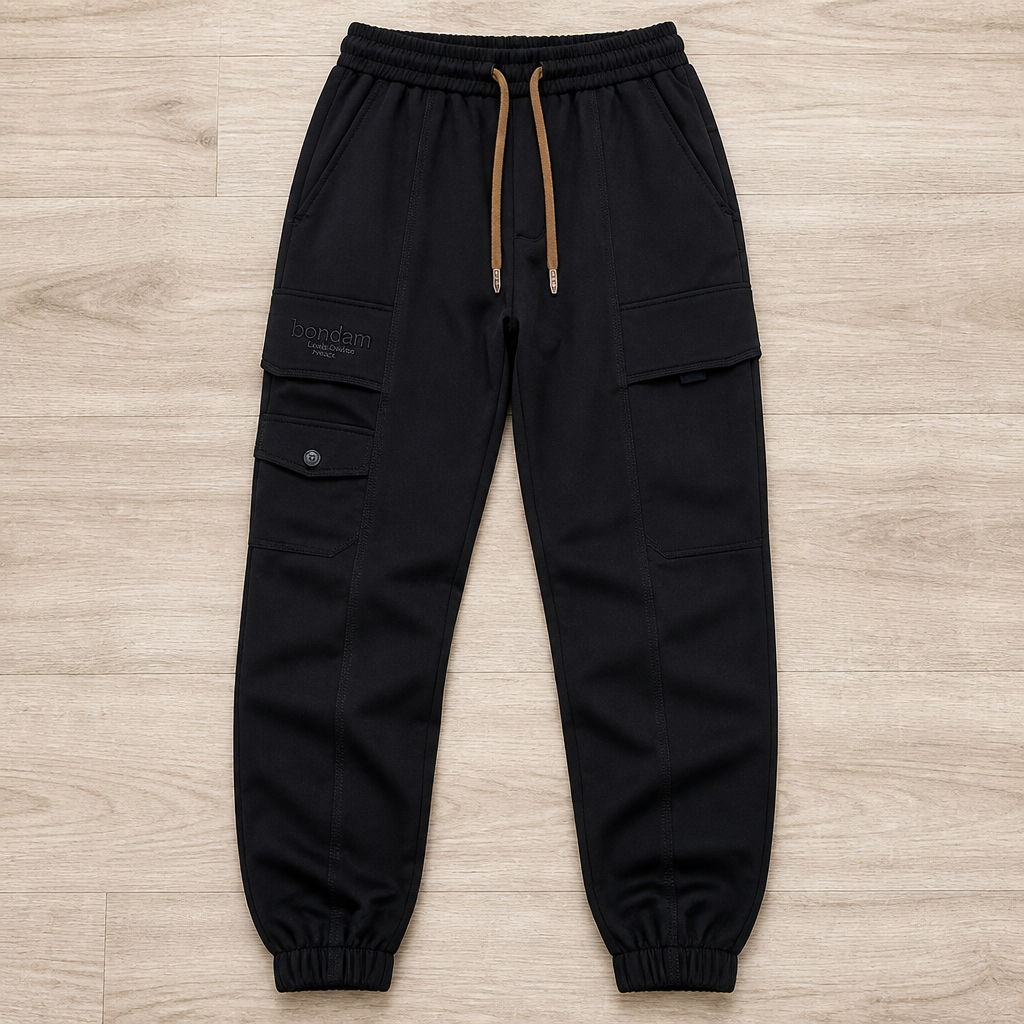 VitaLuxe™ – Comfortable Cargo Joggers with Adjustable Drawstring Waist