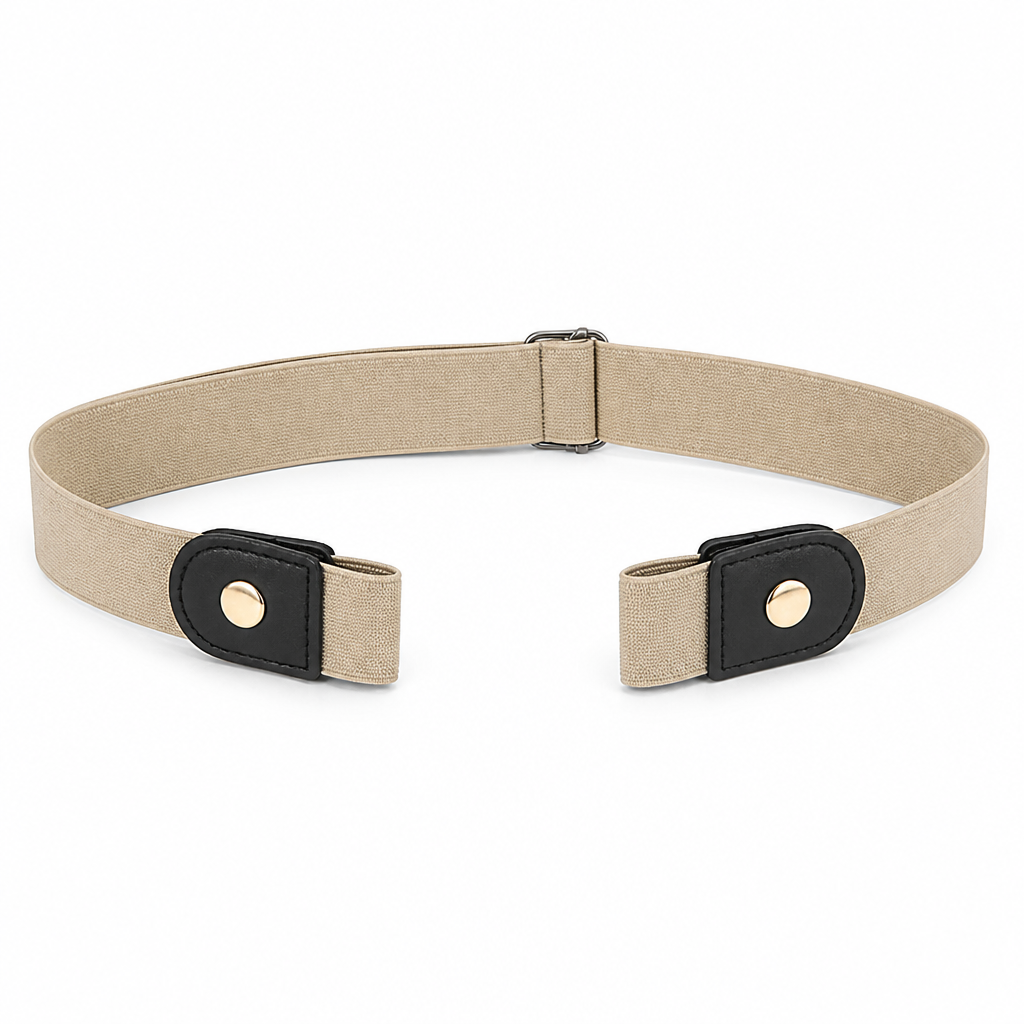 FlexiStride™ – Snapless Stretch Belt with Discreet Closure