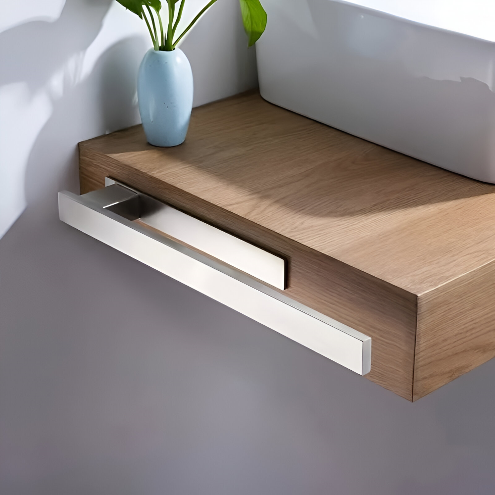 Towel Rack | Wall-Mounted Adhesive | Water-Resistant Stainless Steel | BathLine