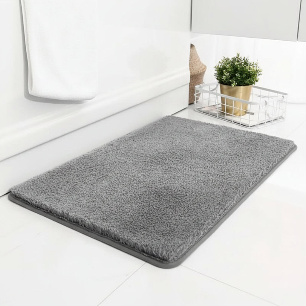 Plush and Super Absorbent Bathroom Rug