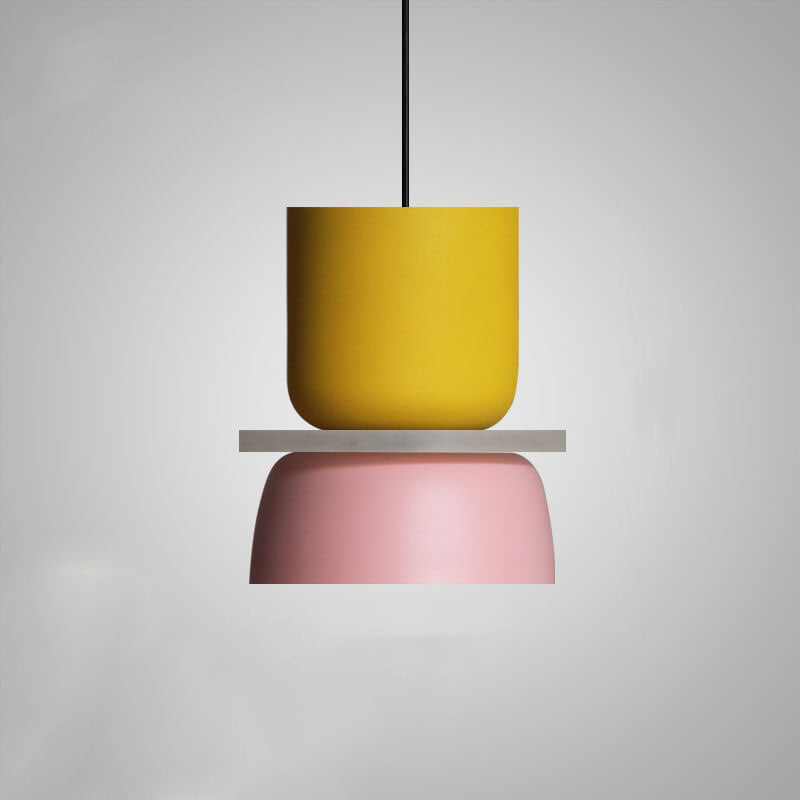 Macaron Style LED Pendant Light Fixture