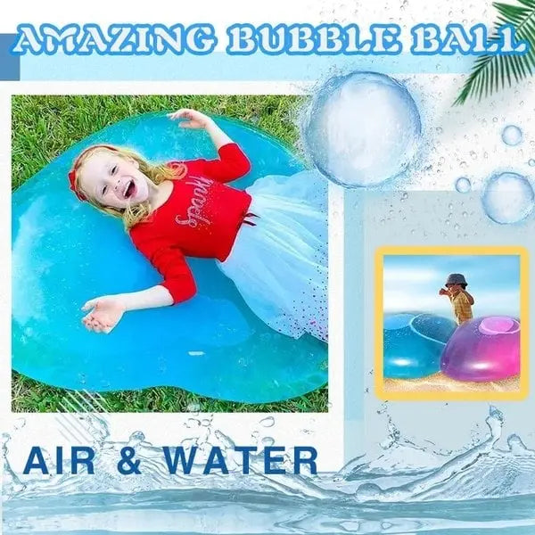 1+1 FREE | Inflatable Stretch Bubble Ball – Water-Fillable & Bounces Fiercely