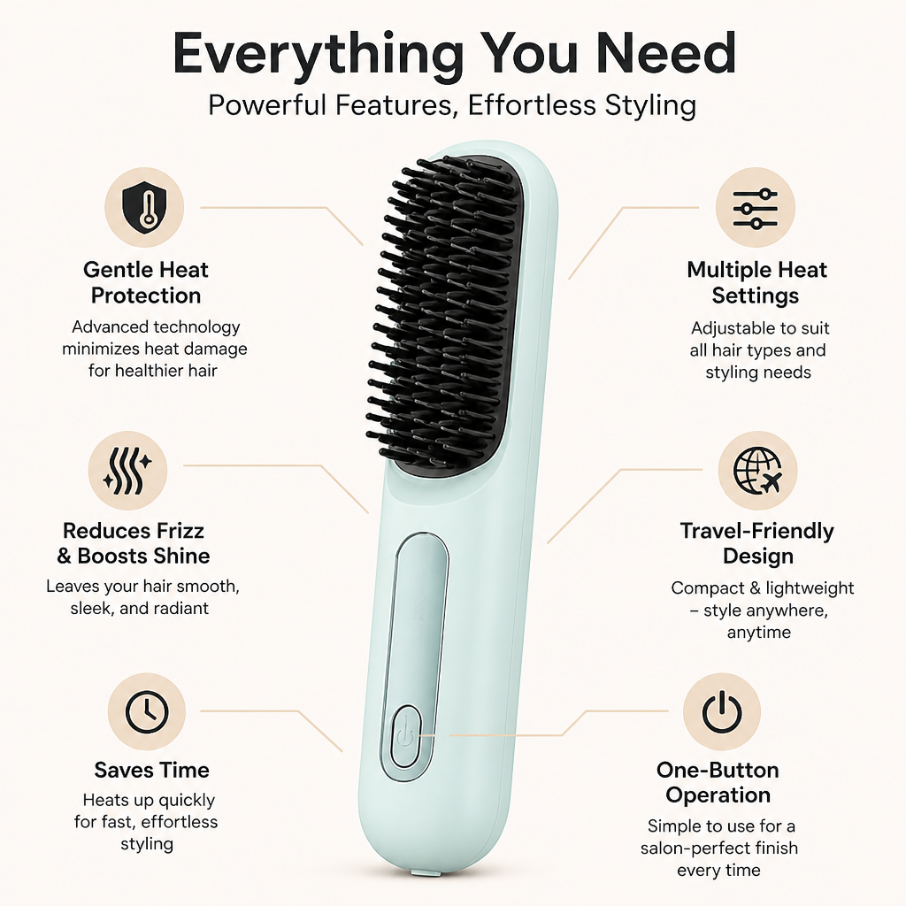 LumiLuxe™ — Effortless Salon-Perfect Hair That Protects and Shines Every Time