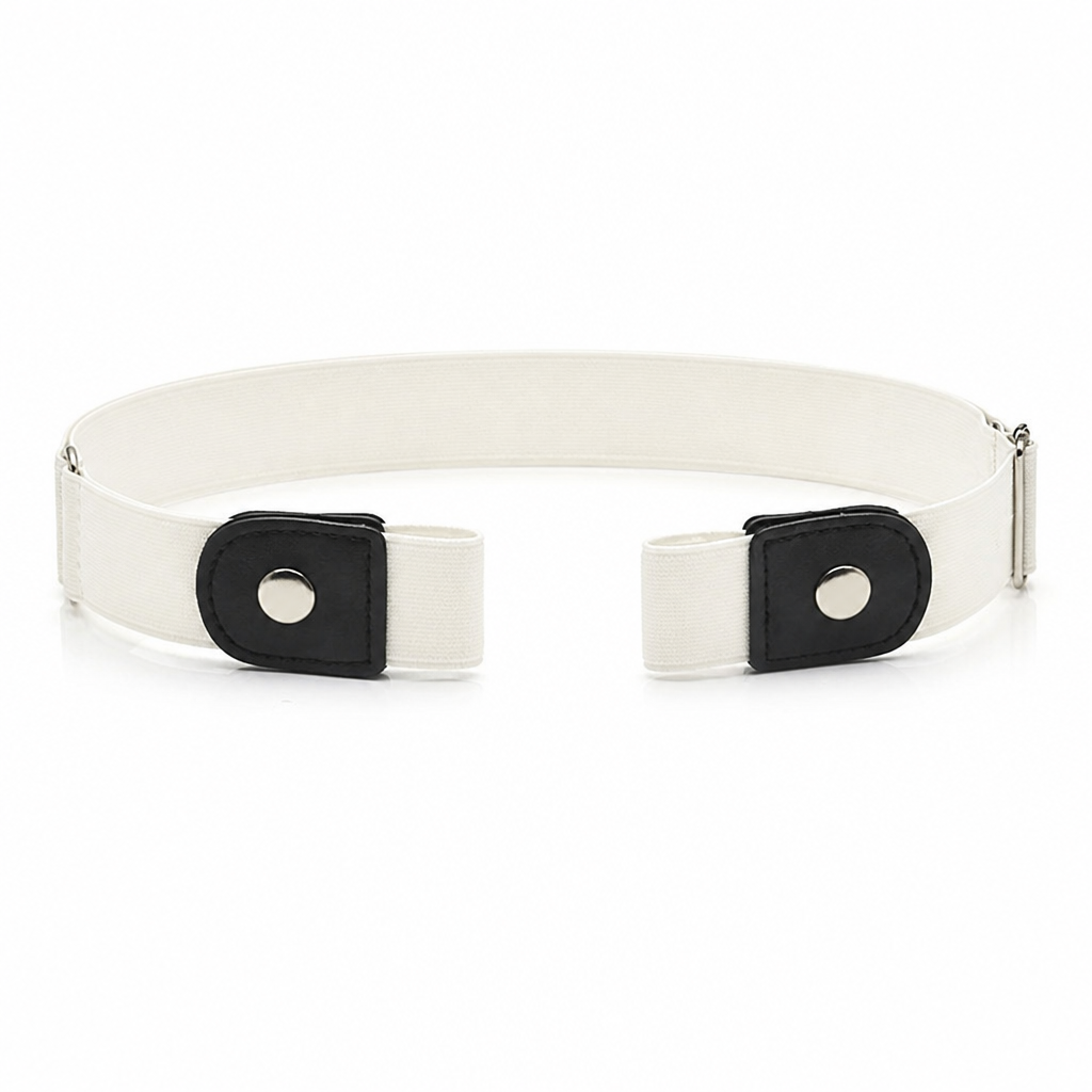 FlexiStride™ – Snapless Stretch Belt with Discreet Closure
