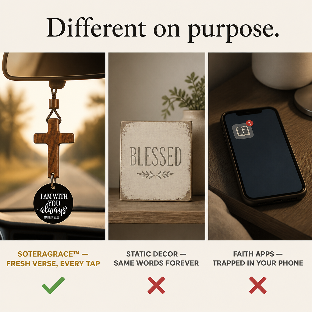 SoteraGrace™ — Tap the Cross, Receive a New Bible Verse Each Day