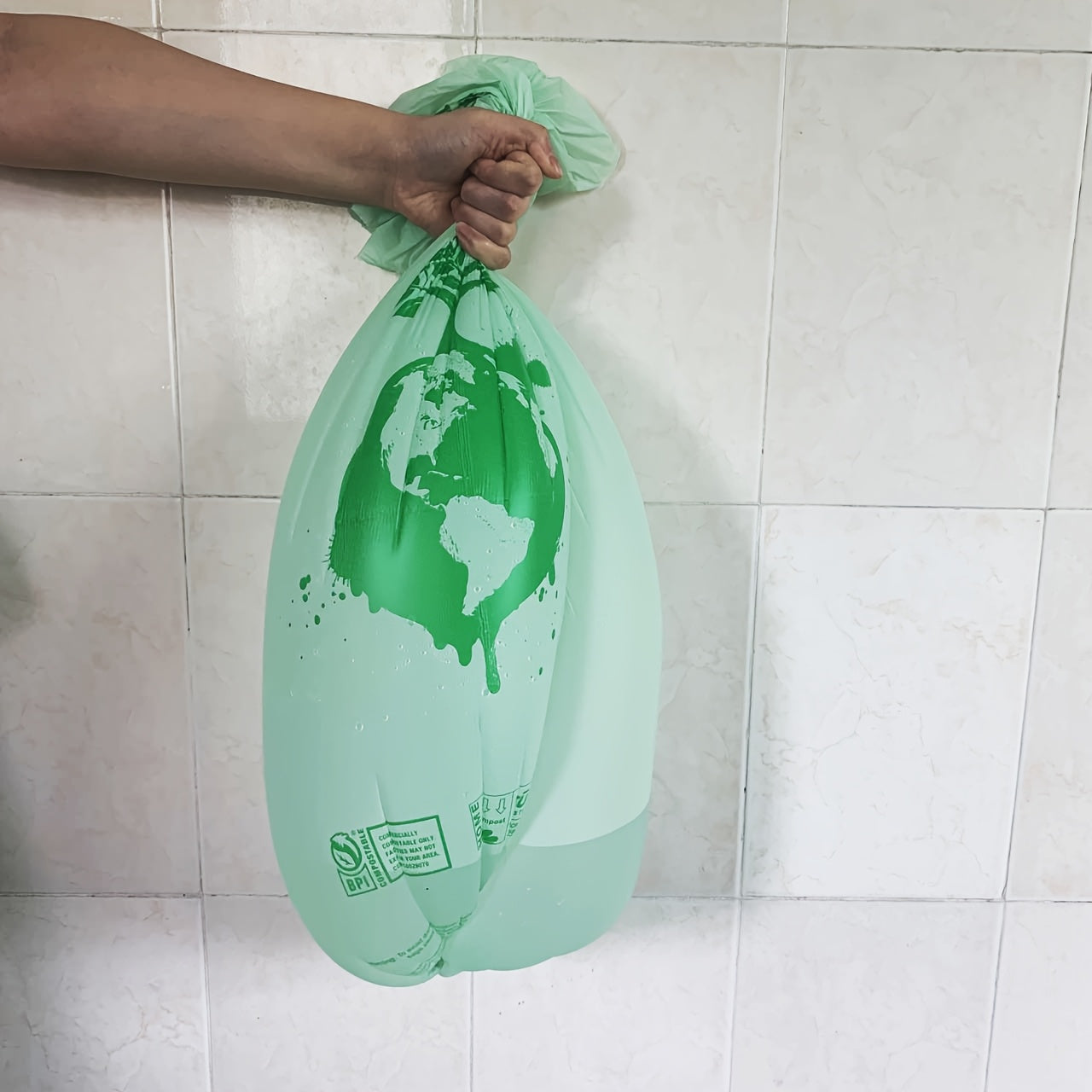 Eco-Friendly Thick Compost Bags for Kitchen Waste - 6L to 30L