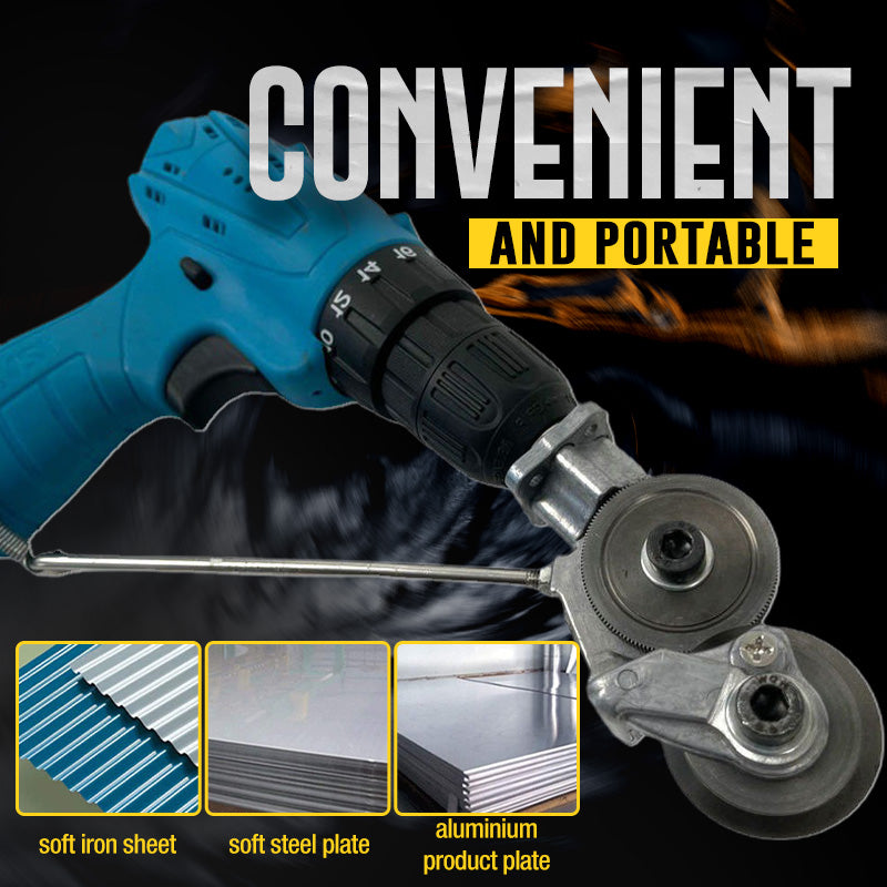 RazorGear™ — Transform Your Drill into a Safety-First, Effortless Metal-Cutting Powerhouse