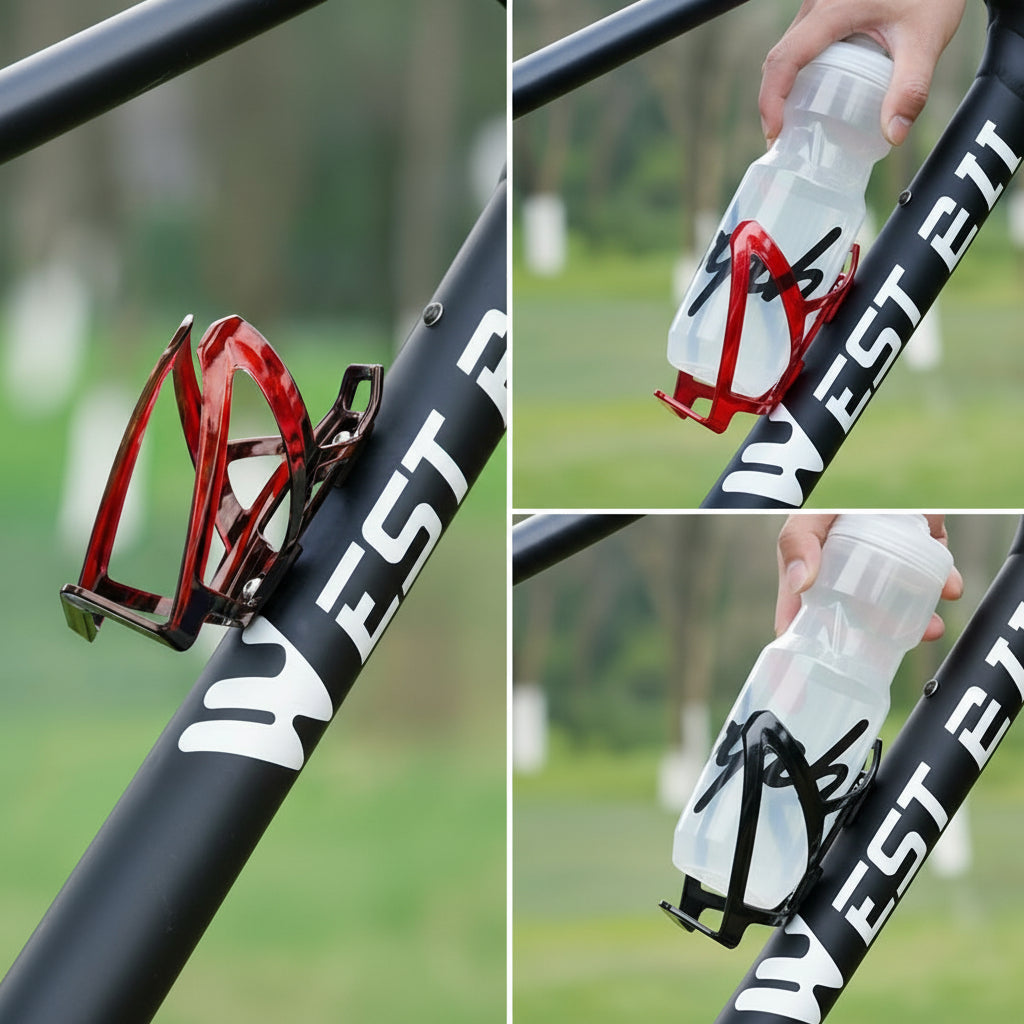 AquaGrip - Lightweight Bicycle Water Bottle Holder for All Bikes