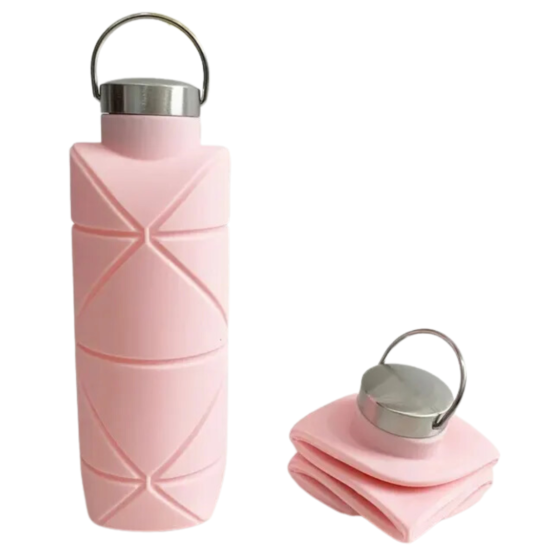 Portable Silicone Water Bottle – 750 ML, Leak-Resistant & Eco-Conscious
