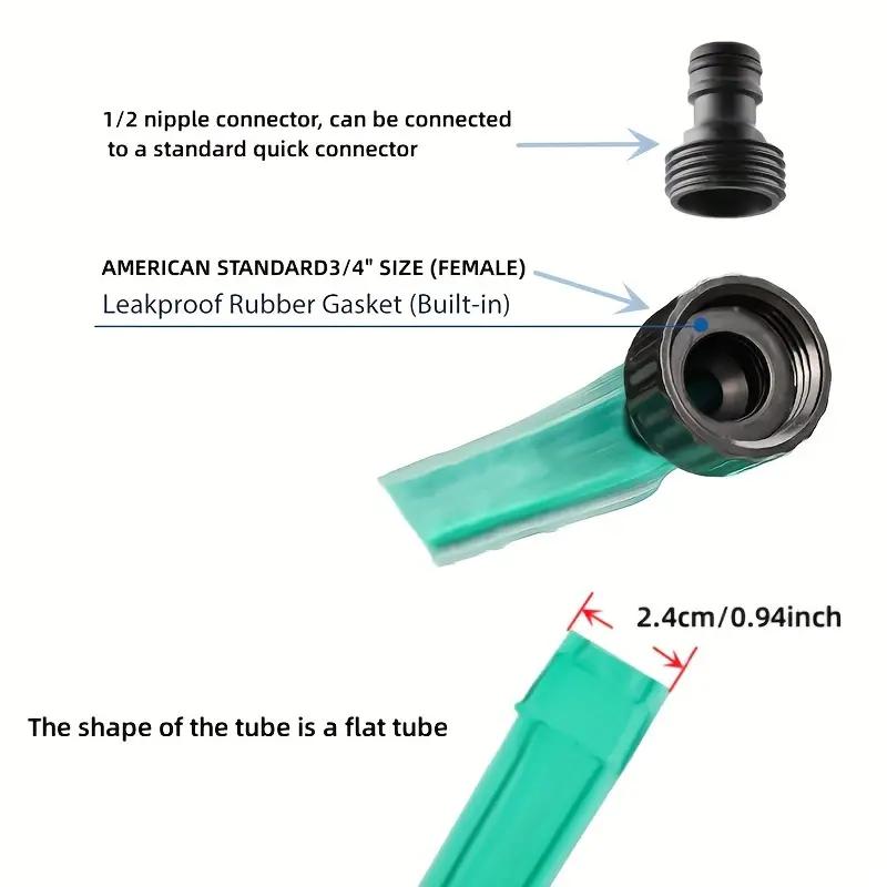 AquaStream – Flexible Drip Hose for Effortless Garden Irrigation