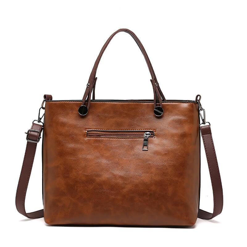 Chic Retro-Inspired Handbag for Women with Adjustable Strap