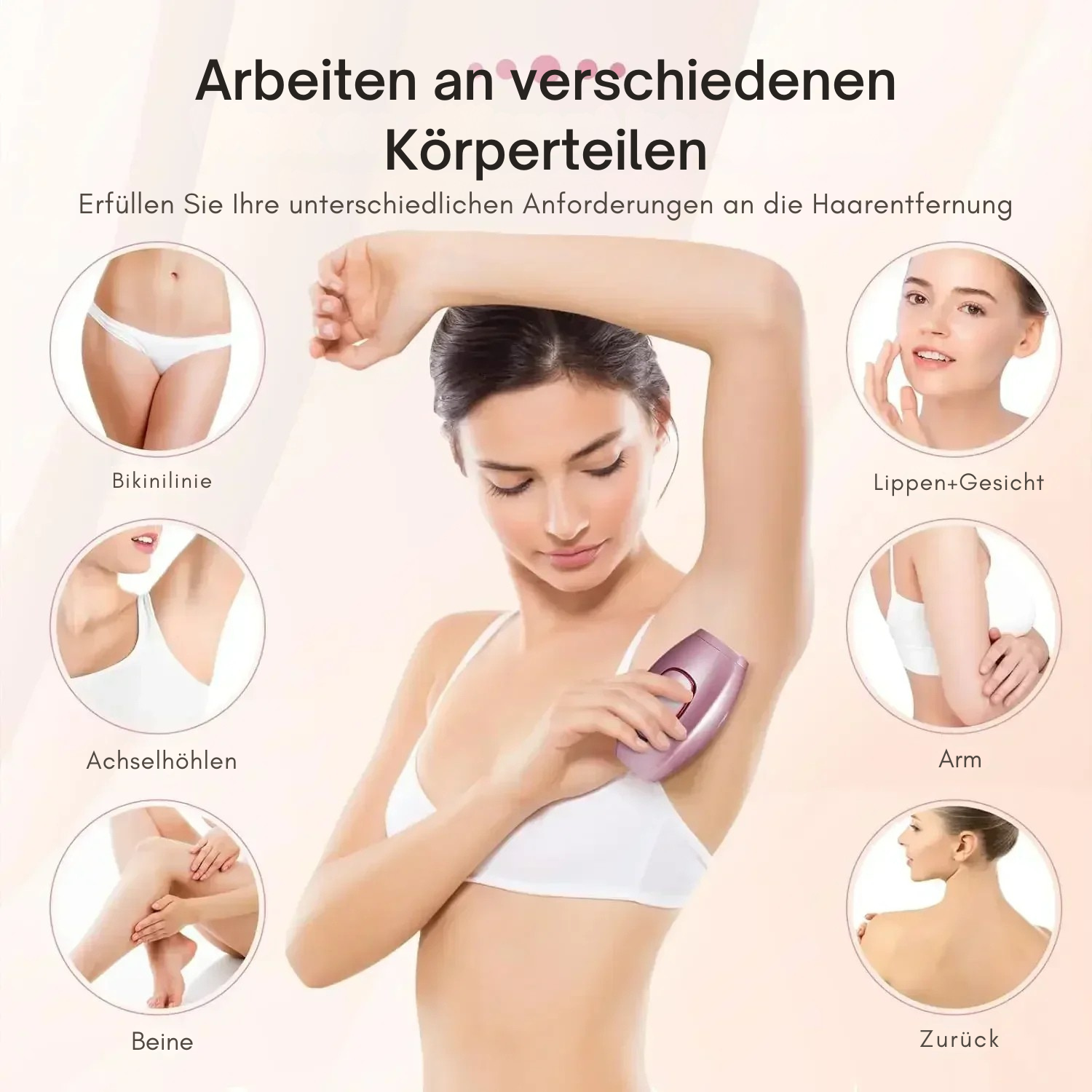 Hair Removal Tool | IPL Device for Home Use | Mild Hair Reduction | SilkPulse