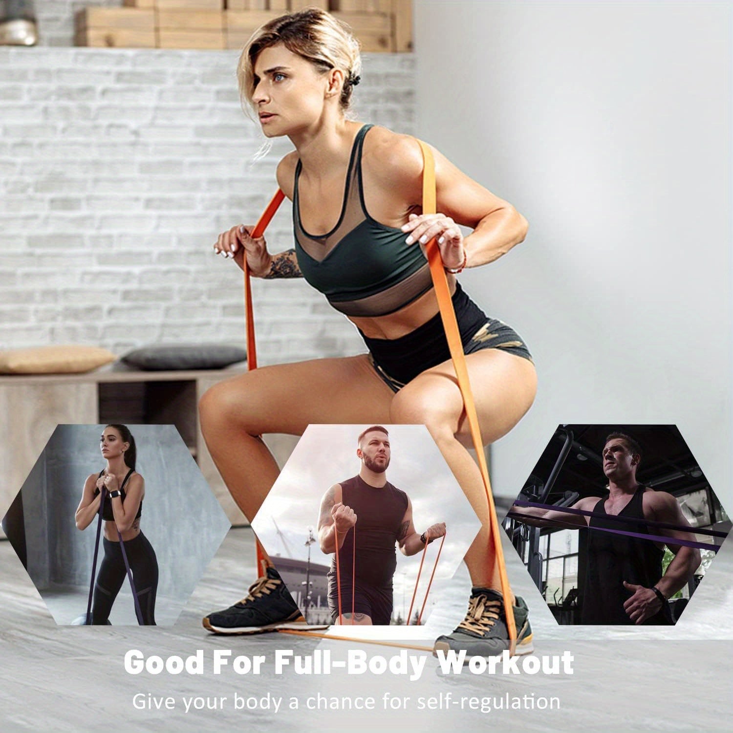 StrengthPro Bands – All-in-One Resistance Bands for Workouts