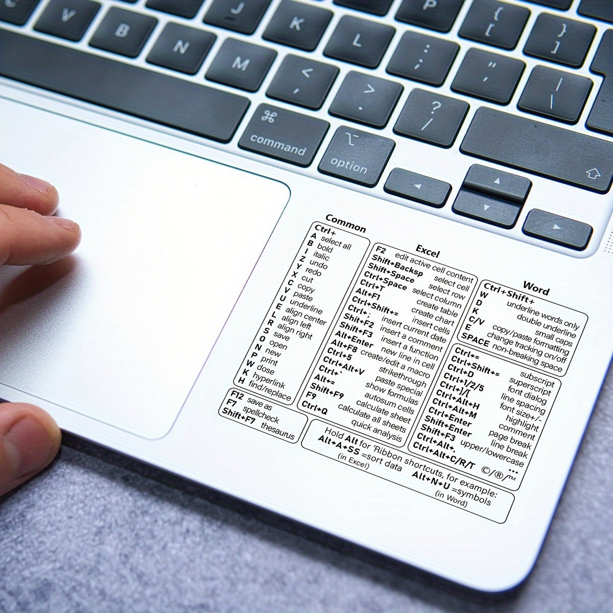 Keyboard Shortcut Overlay for Enhanced Productivity in Excel & Word