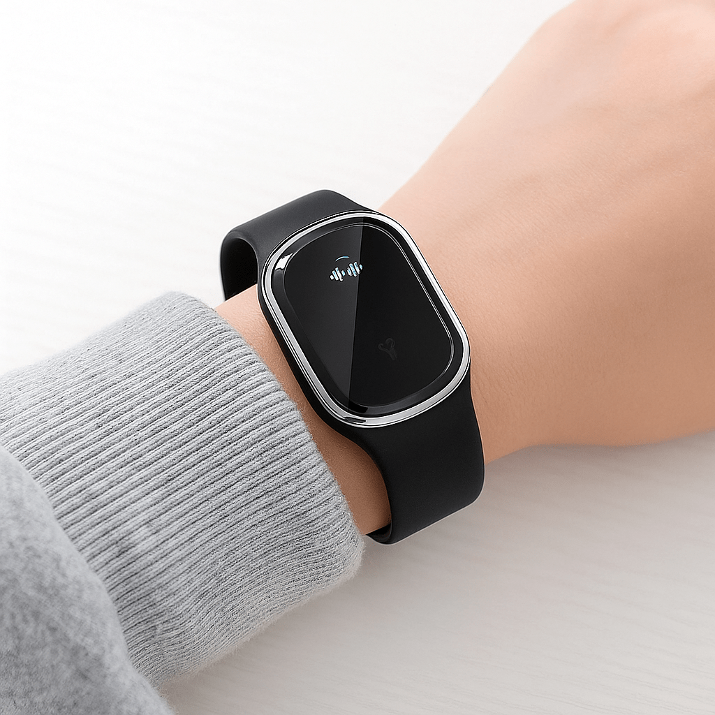 SmartWave Mosquito Defense Bracelet with Rechargeable Battery