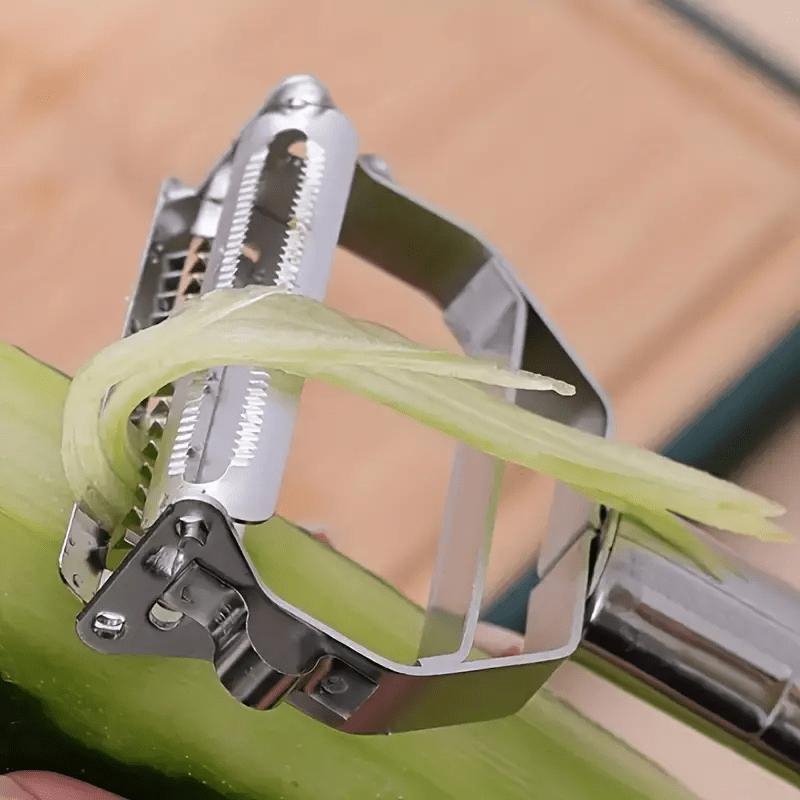Stainless Steel Vegetable Peeler and Julienne Cutter